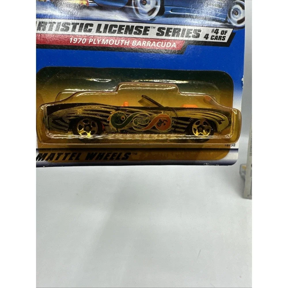Hot‎ Wheels 1997 Artistic Series  1970 Plymouth Barracuda 2003 '59 Cadillac